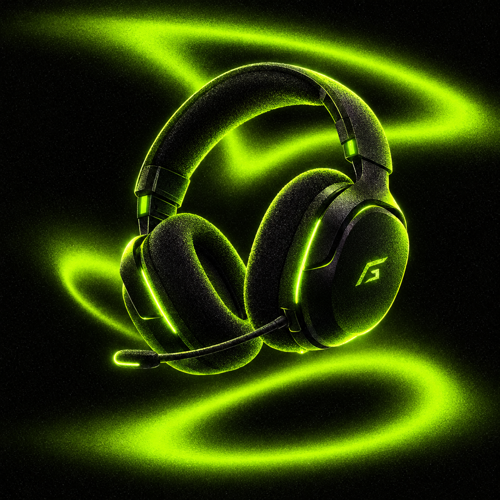 Streaming headset artwork