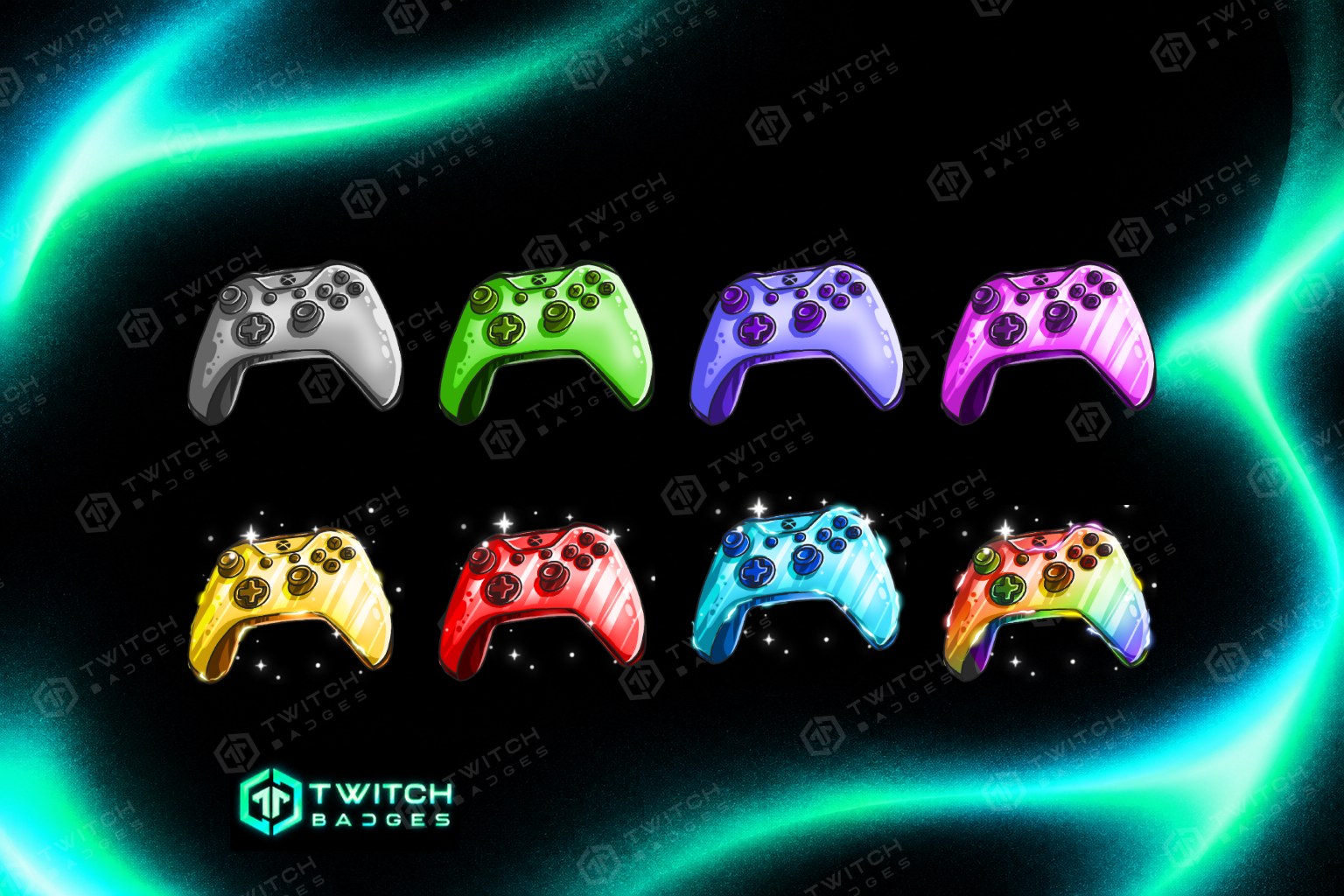 Controller Twitch Sub Badges preview